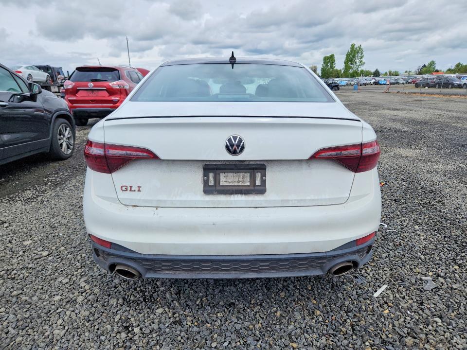 2023 Volkswagen Jetta VIN 3VW1T7BU5PM039417 COPART salvage auction — FRONT END, Id - Salvage Certificate Of Title, sold $8,400 on 2026-07-28 (photo 6)