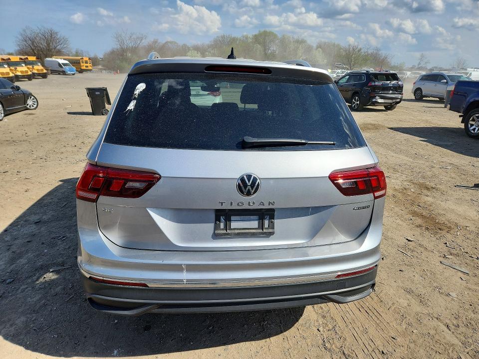 2022 Volkswagen Tiguan VIN 3VV2B7AX4NM147757 COPART salvage auction — FRONT END, Md - Cert Of Salvage > 75% Damage, sold $9,300 on 2026-07-02 (photo 6)