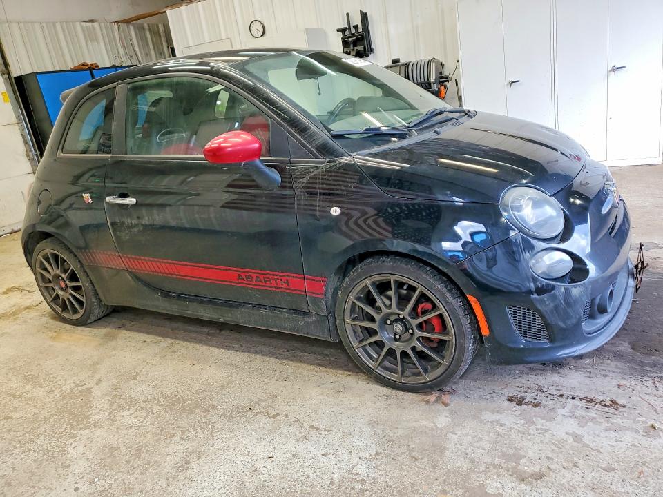 2015 Fiat 500 VIN 3C3CFFFH7FT501740 COPART salvage auction — FRONT END, ID - SALVAGE CERTIFICATE OF TITLE, sold $90 on 2026-07-23 (photo 4)