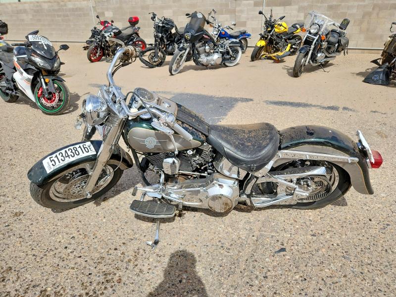 1996 Harley-davidson Flstf VIN 1HD1BML16TY045149 COPART salvage auction — SIDE, Nm - Cert Of Title-Salvage, sold $675 on 2026-07-02 (photo 3)