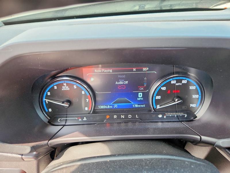 2024 Ford Bronco VIN 3FMCR9C65RRF72682 COPART salvage auction — FRONT END, Oh - Cert Of Title-Salvage, sold $9,100 on 2026-07-02 (photo 9)
