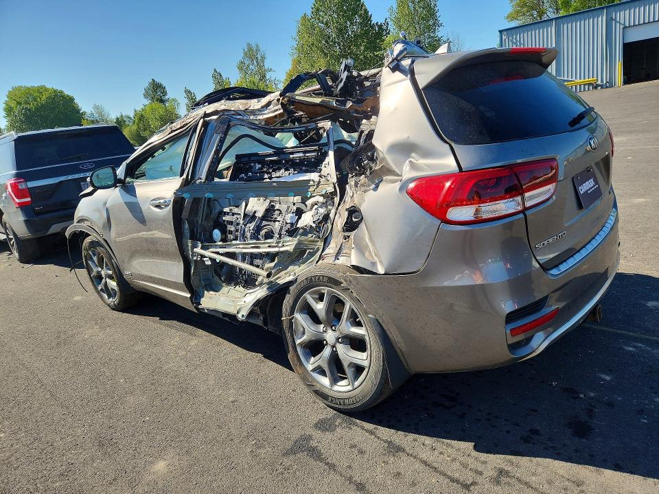 2016 Kia VIN 5XYPKDA11GG017952 COPART salvage auction — ROLLOVER, Or - Salvage Title Certificate, sold $575 on 2026-07-20 (photo 2)