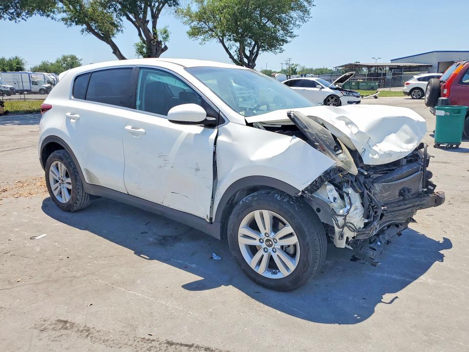 2019 Kia Sportage VIN KNDPM3AC4K7525084 COPART salvage auction — FRONT END, Salvage Title, sold $525 on 2026-07-30 (photo 4)