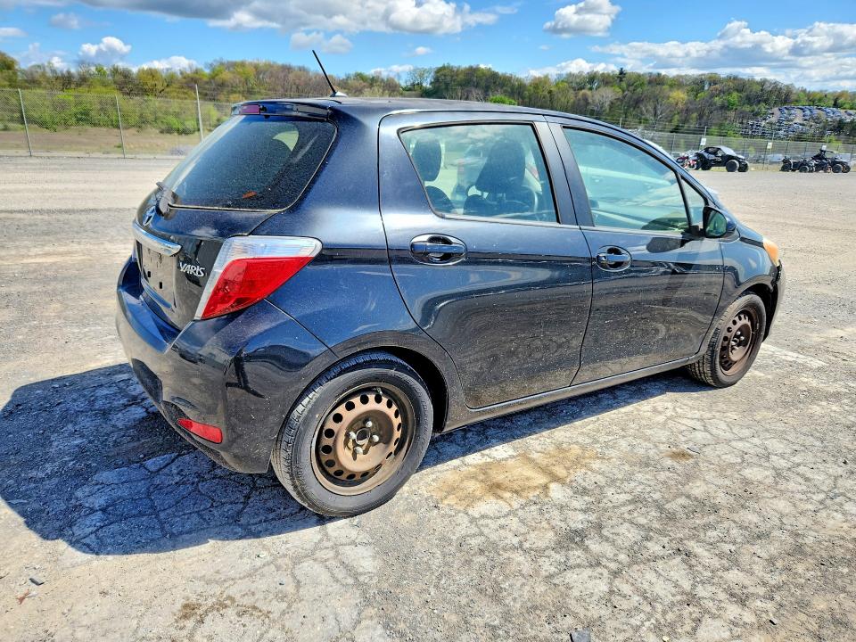 2012 Toyota Yaris VIN JTDKTUD34CD501370 COPART salvage auction — FRONT END, Md - Certificate Of Title, sold $1,500 on 2026-07-31 (photo 3)