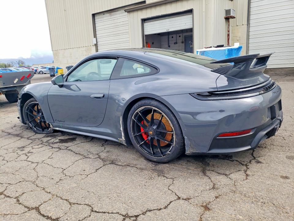 2025 Porsche 911 VIN WP0AB2A99SS226102 COPART salvage auction — FRONT END, Or - Salvage Title Certificate, sold $102,000 on 2026-07-23 (photo 2)