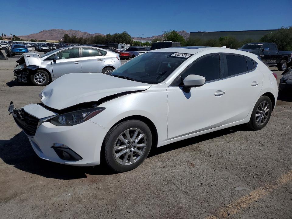 2016 Mazda 3 VIN 3MZBM1N78GM316789 COPART salvage auction — FRONT END, Nv - Salvage Title, sold $2,800 on 2026-07-30 (photo 1)