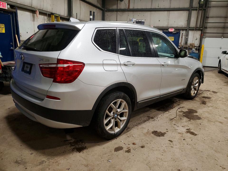 2011 BMW X3 VIN 5UXWX5C51BL714214 COPART salvage auction — FRONT END, On - Permit Salvage, sold $850 on 2026-07-09 (photo 3)