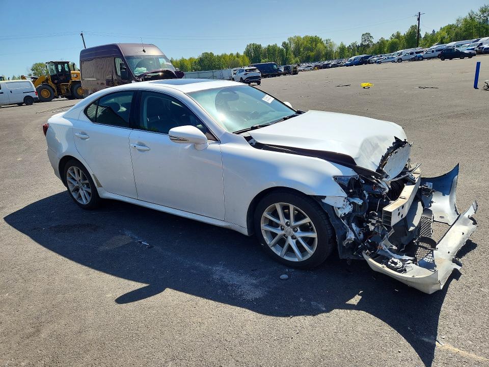 2011 Lexus Is VIN JTHBF5C29B5132518 COPART salvage auction — FRONT END, Or - Salvage Title Certificate, sold $775 on 2026-07-06 (photo 4)
