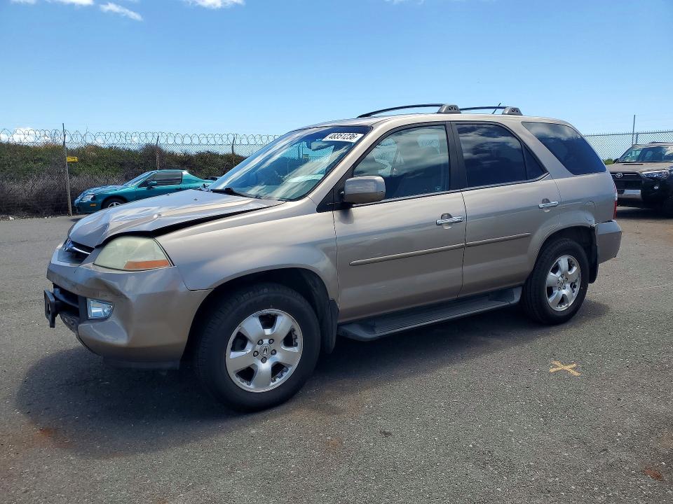 2003 Acura Mdx VIN 2HNYD18273H523402 COPART salvage auction — REAR END, HI - CERTIFICATE OF SALVAGE, sold $10 on 2026-07-27 (photo 1)