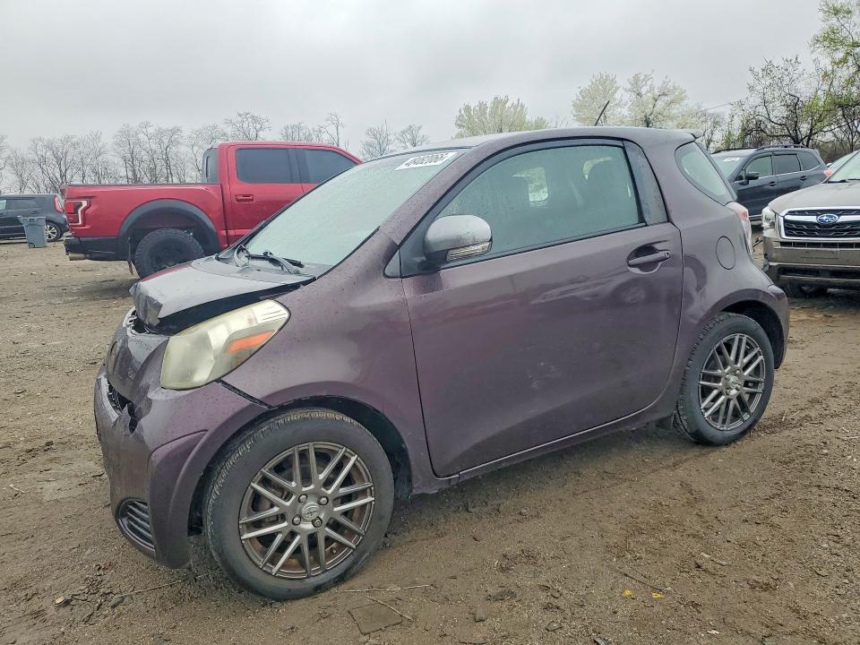 2012 Scion Iq VIN JTNJJXB03CJ010846 COPART salvage auction — FRONT END, Md - Cert Of Salvage > 75% Damage, sold $1,100 on 2026-07-14 (photo 1)