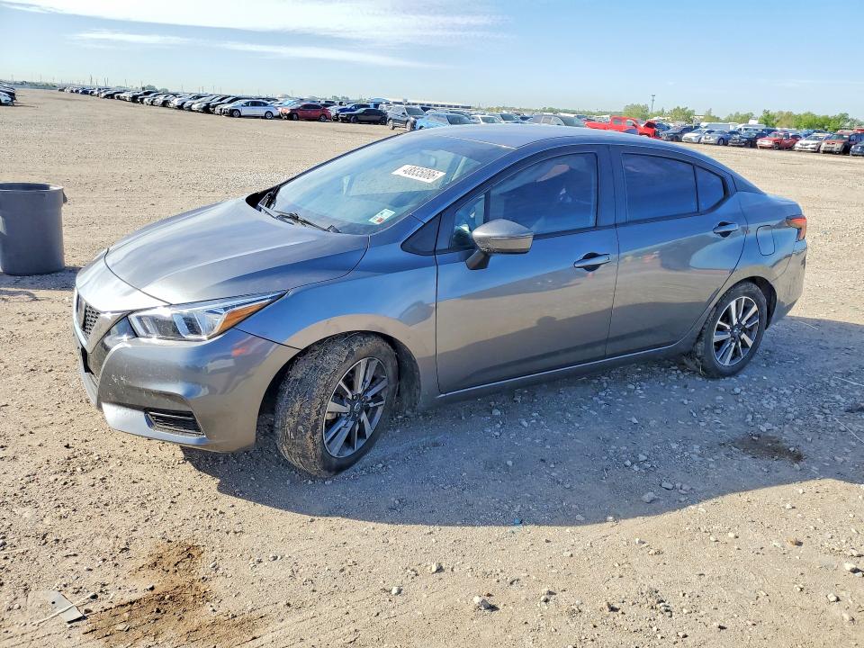 2021 Nissan Versa VIN 3N1CN8EV3ML831716 COPART salvage auction — UNDERCARRIAGE, TX, sold $2,000 on 2026-07-09 (photo 1)