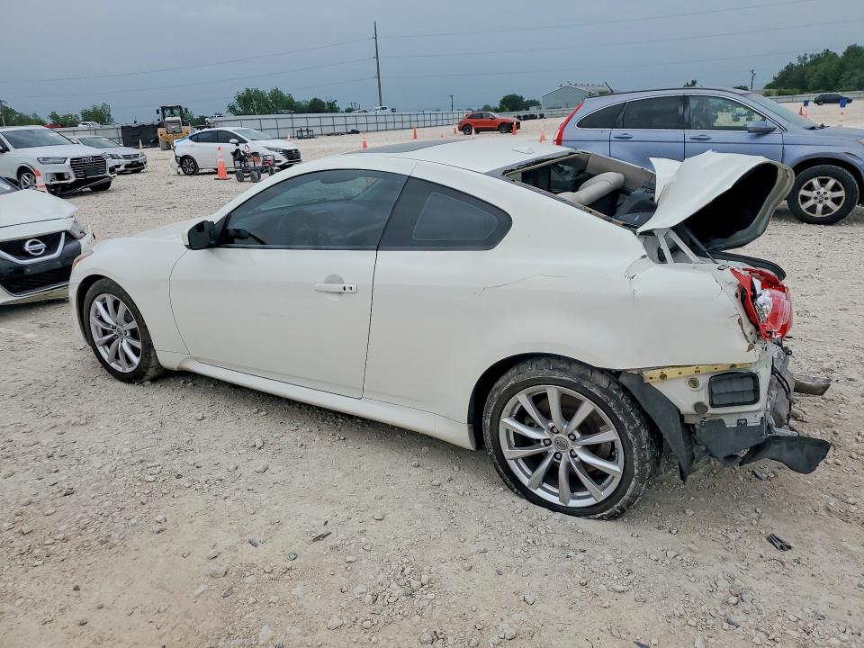 2013 Infiniti G37 VIN JN1CV6EK2DM920242 COPART salvage auction — REAR END, Tx - Salvage Vehicle Title, sold $650 on 2026-07-09 (photo 2)