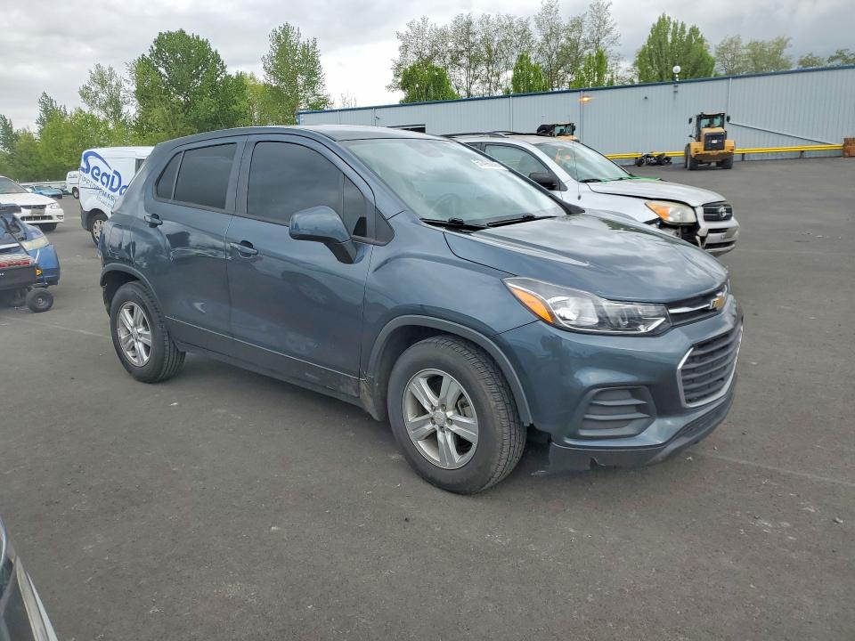 2021 Chevrolet Trax VIN KL7CJKSB2MB307388 COPART salvage auction — REAR END, Or - Salvage Title Certificate, sold $1,550 on 2026-07-27 (photo 4)