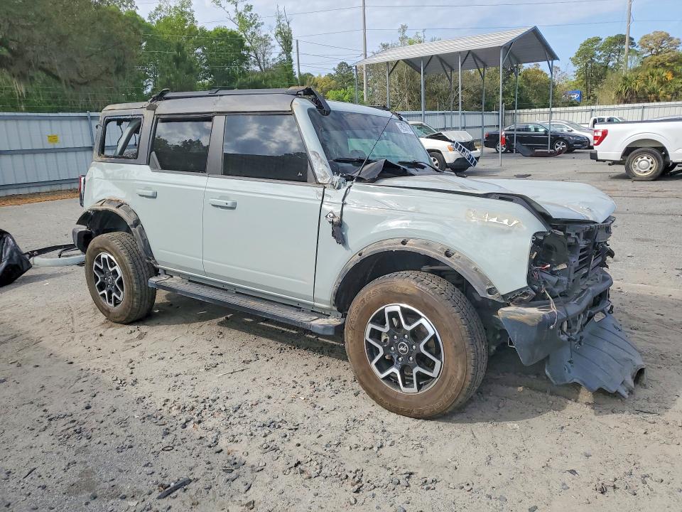 2024 Ford Bronco VIN 1FMDE8BHXRLA25340 COPART salvage auction — ROLLOVER, GA - CERT OF TITLE-SALVAGE, sold $7,100 on 2026-07-30 (photo 4)