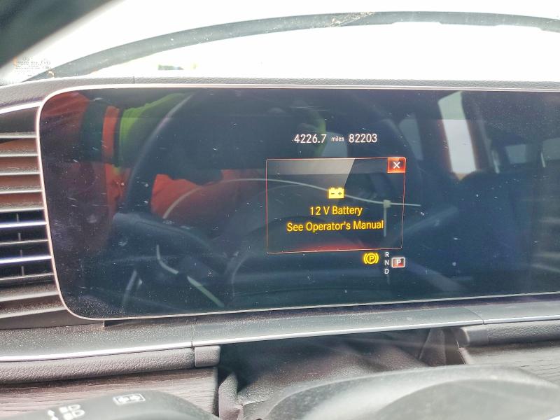 2021 Mercedes-benz Gls-klasse VIN 4JGFF5KE3MA572397 COPART salvage auction — REAR END, Fl - Cert Of Title Slvg Rebuildable, sold $18,800 on 2026-07-09 (photo 9)