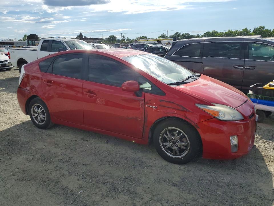 2011 Toyota VIN JTDKN3DU2B0258418 COPART salvage auction — FRONT END, Ca - Non-Repairable Vehicle Cert, sold $650 on 2026-07-07 (photo 4)