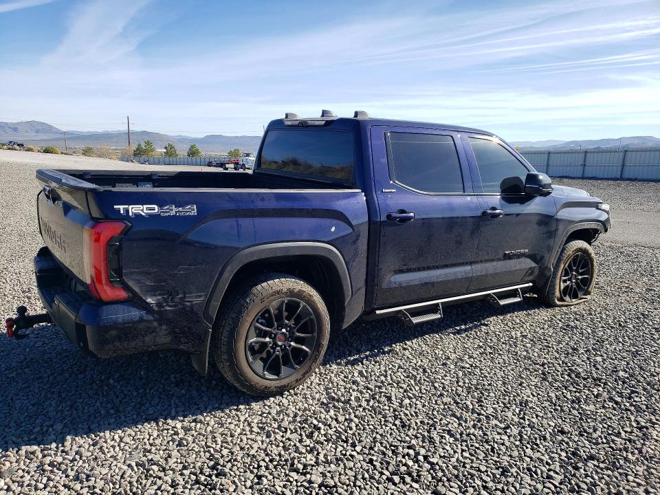 2025 Toyota Tundra VIN 5TFWA5DBXSX275062 COPART salvage auction — FRONT END, Nv - Salvage Title, sold $21,400 on 2026-07-16 (photo 3)