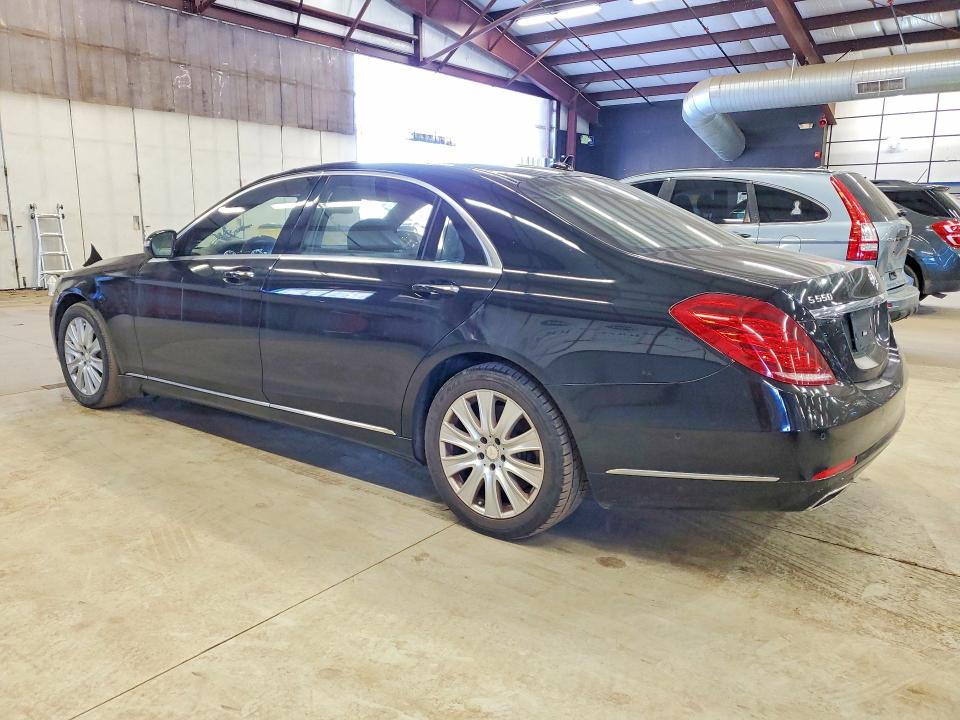 2015 Mercedes-benz S class VIN WDDUG8FB5FA153650 COPART salvage auction — MINOR DENT/SCRATCHES, Wv - Certificate Of Title, sold $11,300 on 2026-07-24 (photo 2)