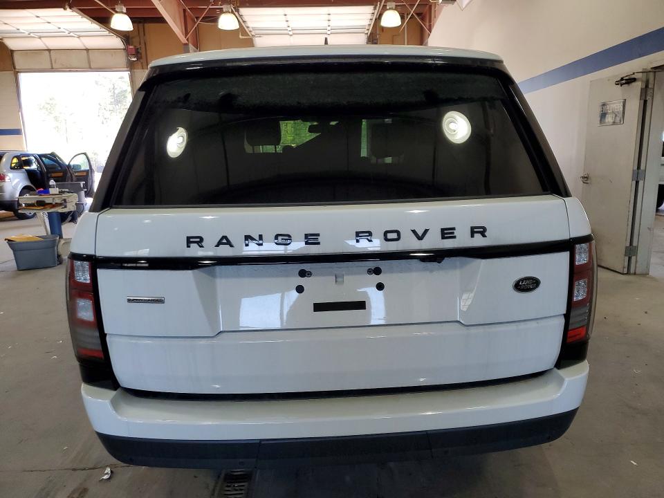 2016 Land rover RANGE ROVER VIN SALGS3EF5GA282897 COPART salvage auction — NORMAL WEAR, Va - Certificate Of Title (P), sold $9,000 on 2026-07-02 (photo 6)