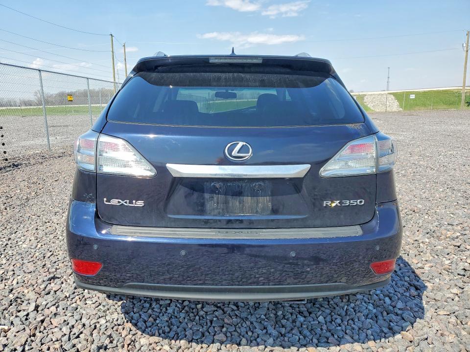 2010 Lexus Rx VIN 2T2BK1BA3AC010734 COPART salvage auction — FRONT END, In - Cert Of Title-Salvage Title, sold $2,550 on 2026-07-02 (photo 6)