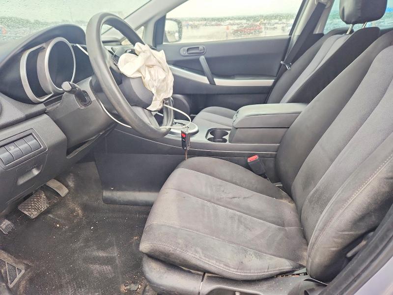 2007 Mazda Cx-7 VIN JM3ER293970117727 COPART salvage auction — FRONT END, TX - SALVAGE VEHICLE TITLE (P), sold $600 on 2026-07-09 (photo 7)