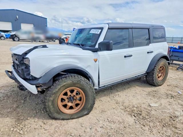 2024 Ford Bronco VIN 1FMEE9BP1RLA07634 COPART salvage auction — FRONT END, Ut - Salvage Certificate, sold $11,800 on 2026-07-02 (photo 1)