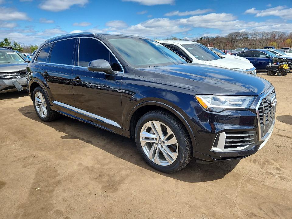 2020 Audi Q7 VIN WA1LXAF77LD001902 COPART salvage auction — REAR END, Id - Salvage Certificate Of Title, sold $13,800 on 2026-07-17 (photo 4)
