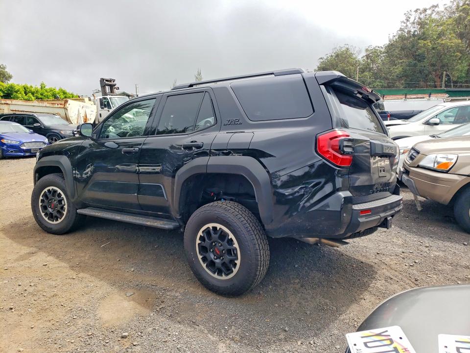 2025 Toyota 4runner VIN JTEVA5BR1S5052041 COPART salvage auction — FRONT END, Hi - Certificate Of Salvage, sold $24,200 on 2026-07-13 (photo 2)