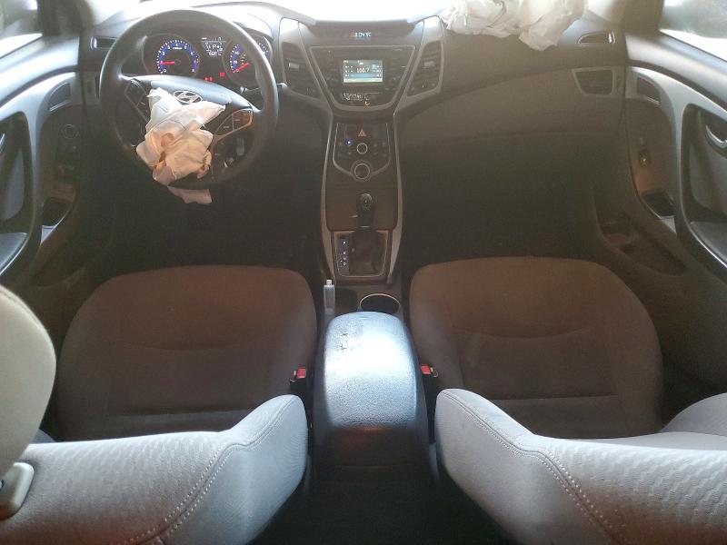 2016 Hyundai Elantra VIN KMHDH4AE3GU474986 COPART salvage auction — FRONT END, Id - Salvage Certificate Of Title, sold $1,350 on 2026-07-20 (photo 8)