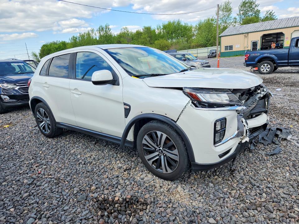 2020 Mitsubishi Outlander VIN JA4AR3AU3LU030744 COPART salvage auction — FRONT END, Il - Salvage Certificate, sold $3,600 on 2026-08-03 (photo 4)