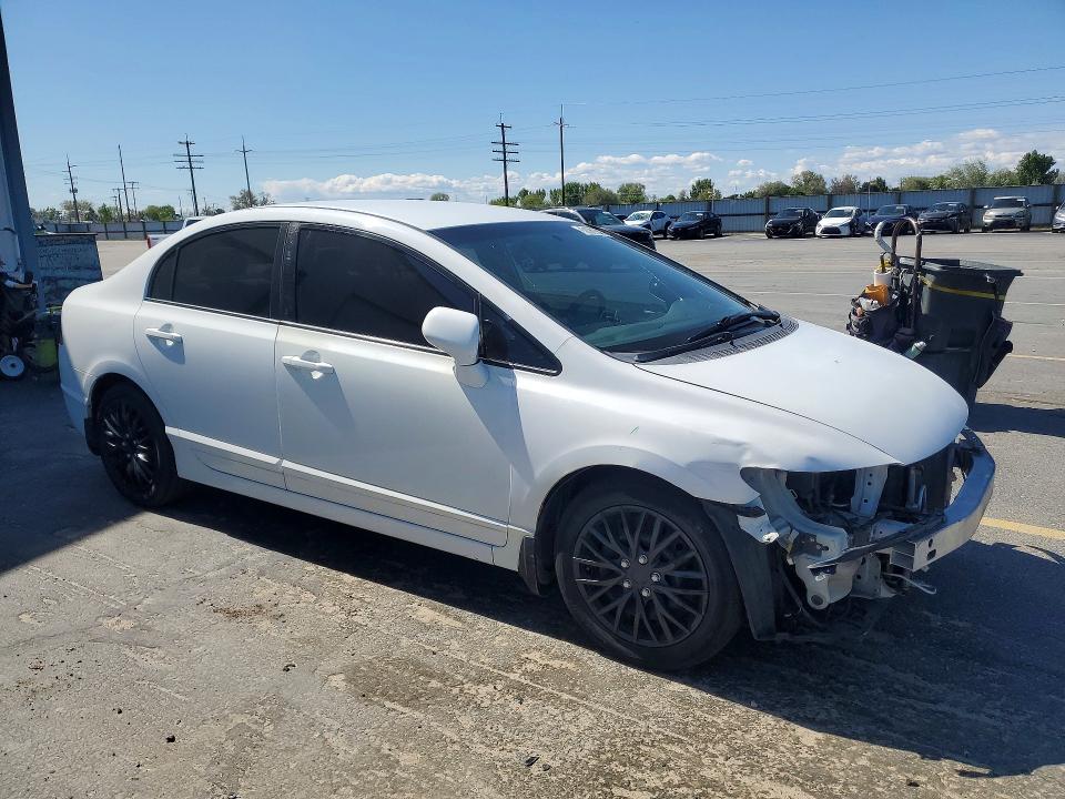 2010 Honda Civic VIN 2HGFA1F59AH515528 COPART salvage auction — FRONT END, Id - Salvage Certificate Of Title, sold $1,500 on 2026-07-09 (photo 4)