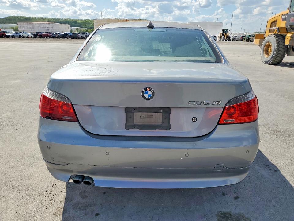 2006 BMW 5 series VIN WBANF73536CG69813 COPART salvage auction — MECHANICAL, Ok - Certificate Of Title (P), sold $250 on 2026-07-08 (photo 6)