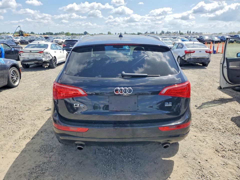 2010 Audi Q5 VIN WA1LKAFP5AA100070 COPART salvage auction — FRONT END, Ca - Salvage Certificate, sold $100 on 2026-07-14 (photo 6)