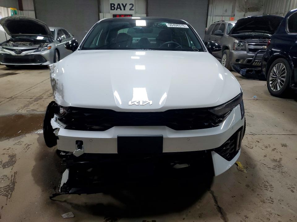 2025 Kia K5 VIN KNAG64J78S5391367 COPART salvage auction — FRONT END, Il - Salvage Certificate, sold $9,300 on 2026-07-09 (photo 5)