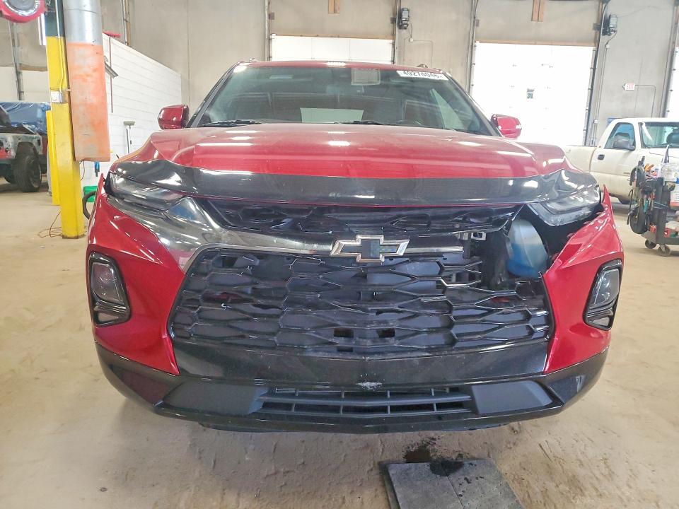 2022 Chevrolet Blazer VIN 3GNKBKRS9NS145368 COPART salvage auction — FRONT END, Mn - Cert Of Title-Salvage, sold $9,100 on 2026-08-18 (photo 5)