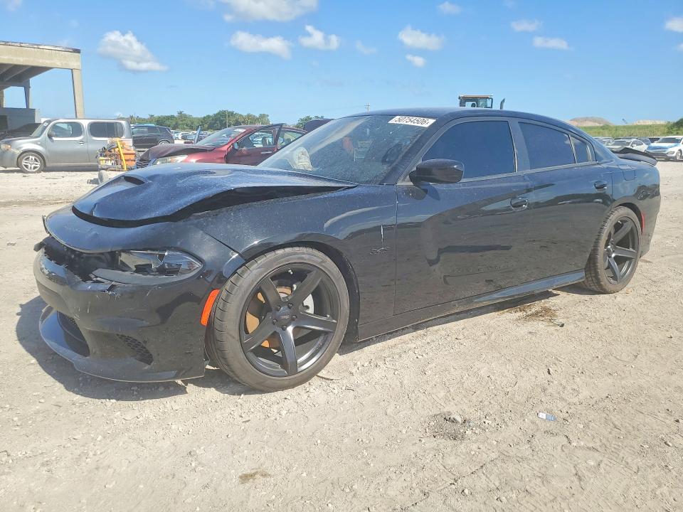 2023 Dodge Charger VIN 2C3CDXCT7PH663706 — COPART salvage auction photo