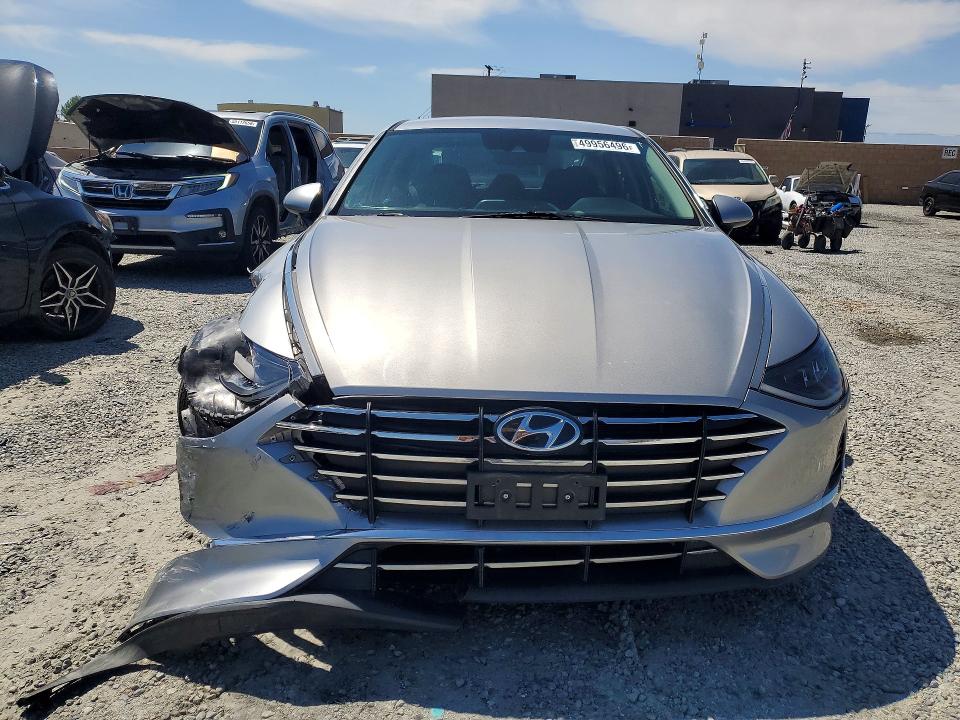 2020 Hyundai Sonata VIN 5NPEG4JA3LH057140 COPART salvage auction — FRONT END, Ca - Salvage Certificate, sold $2,300 on 2026-07-03 (photo 5)