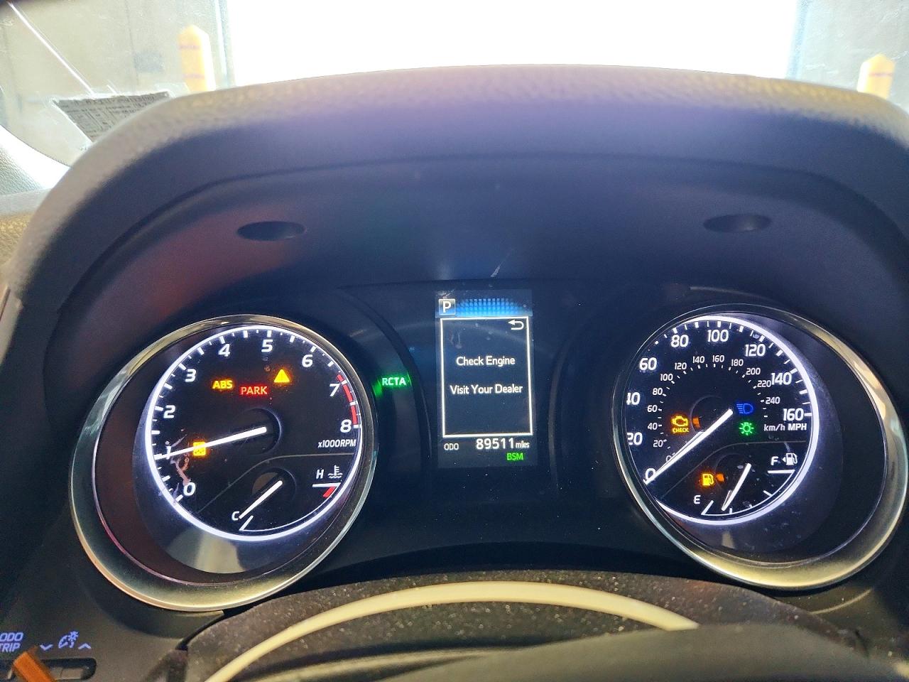 2019 Toyota Camry VIN 4T1B11HK8KU173144 COPART salvage auction — Front End, IN - CERTIFICATE OF TITLE, sold $4,900 on 2026-07-09 (photo 9)