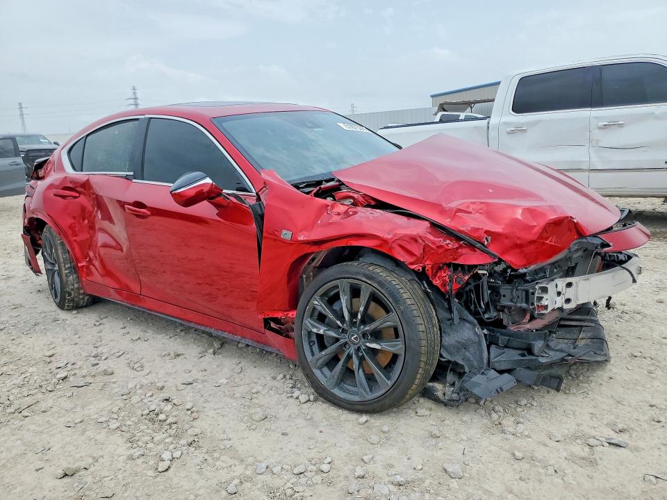 2025 Lexus Is 350 VIN JTHBZ1B28S5084253 COPART salvage auction — FRONT END, Tx - Salvage Vehicle Title, sold $6,500 on 2026-07-03 (photo 4)