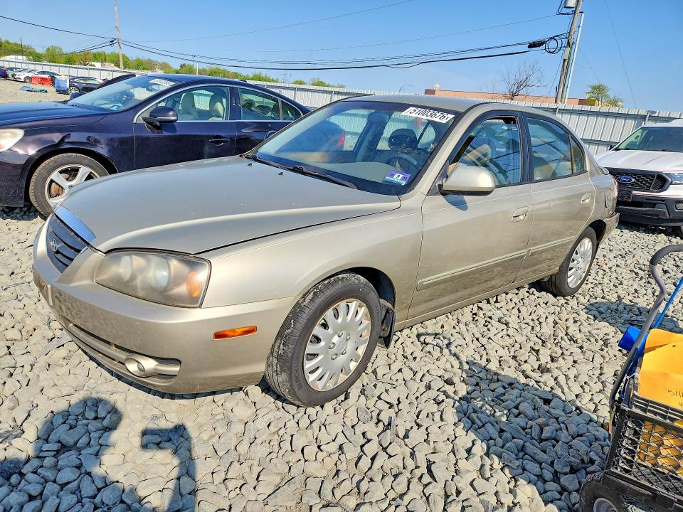 2006 Hyundai Elantra VIN KMHDN46D76U261353 COPART salvage auction — NORMAL WEAR, Pa - Cert Of Title, sold $225 on 2026-07-29 (photo 1)