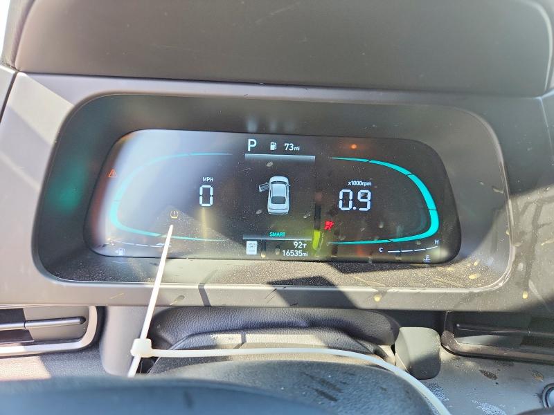 2025 Hyundai Elantra VIN KMHLM4DG6SU010944 COPART salvage auction — FRONT END, Ga - Cert Of Title-Salvage, sold $5,600 on 2026-07-30 (photo 9)