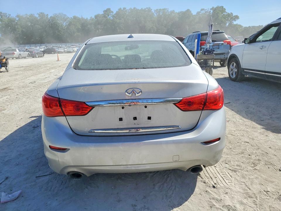 2016 Infiniti Q50 VIN JN1FV7AR0GM451226 COPART salvage auction — MECHANICAL, Fl - Certificate Of Title, sold $3,350 on 2026-07-07 (photo 6)
