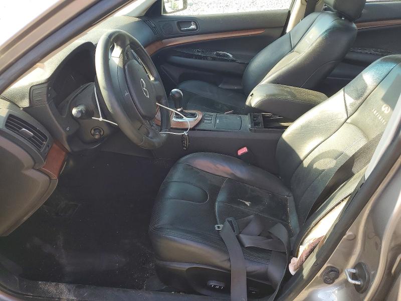 2007 Infiniti G VIN JNKBV61F47M810362 COPART salvage auction — REAR END, Nc - Salvage Certificate Of Title, sold $150 on 2026-07-22 (photo 7)