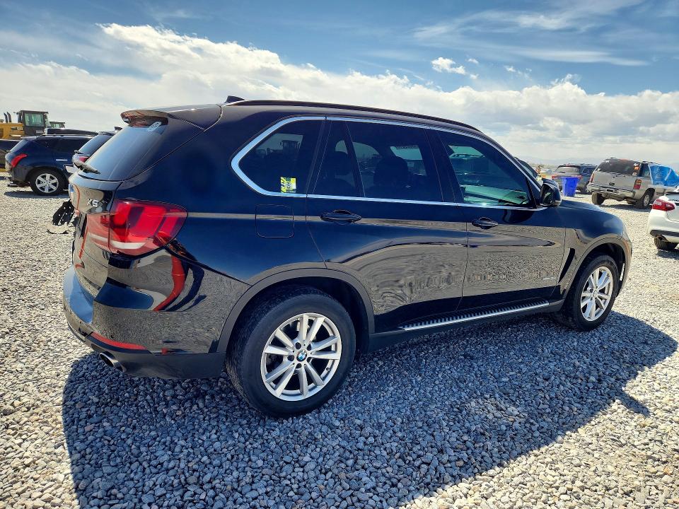 2015 BMW X5 VIN 5UXKR2C55F0H40123 COPART salvage auction — REAR END, Co - Public - Salvage Title, sold $3,100 on 2026-07-30 (photo 3)
