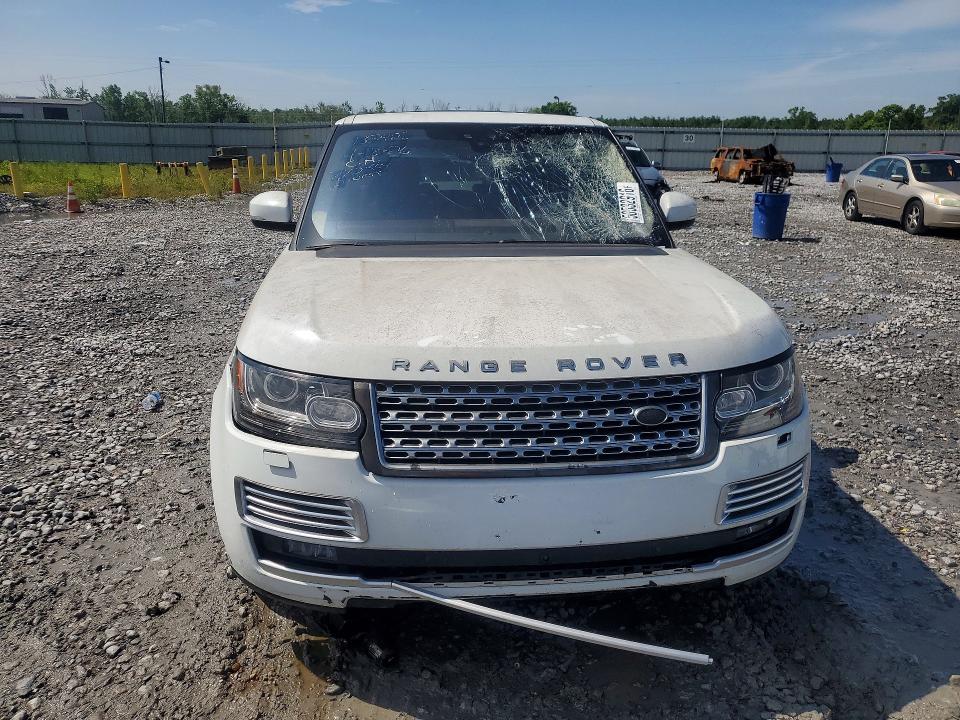 2018 Land rover RANGE ROVER VIN SALWR2RKXJA194119 COPART salvage auction — FRONT END, AL - SALVAGE RECOVERED THEFT, sold $3,400 on 2026-07-02 (photo 5)