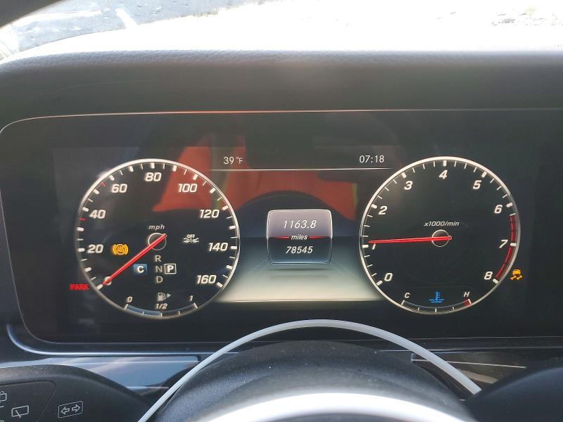 2020 Mercedes-benz E-klasse VIN WDDZH6JB7LA709385 COPART salvage auction — REAR END, Ny - Certificate Of Title, sold $13,300 on 2026-08-20 (photo 9)