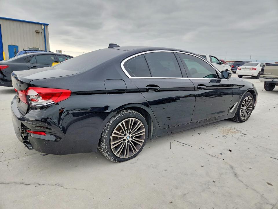 2020 BMW 5er VIN WBAJR3C09LCE59974 COPART salvage auction — REAR END, Tx - Certificate Of Title, sold $13,100 on 2026-07-14 (photo 3)