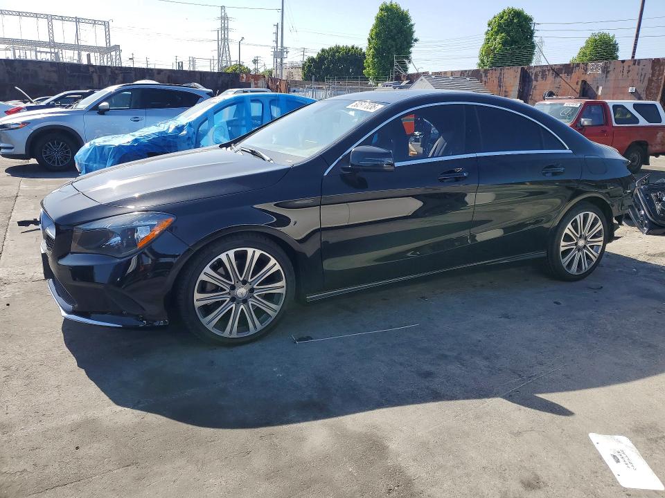 2018 Mercedes-benz Cla-klasse VIN WDDSJ4EB5JN501211 COPART salvage auction — REAR END, Salvage Title, sold $4,200 on 2026-07-17 (photo 1)