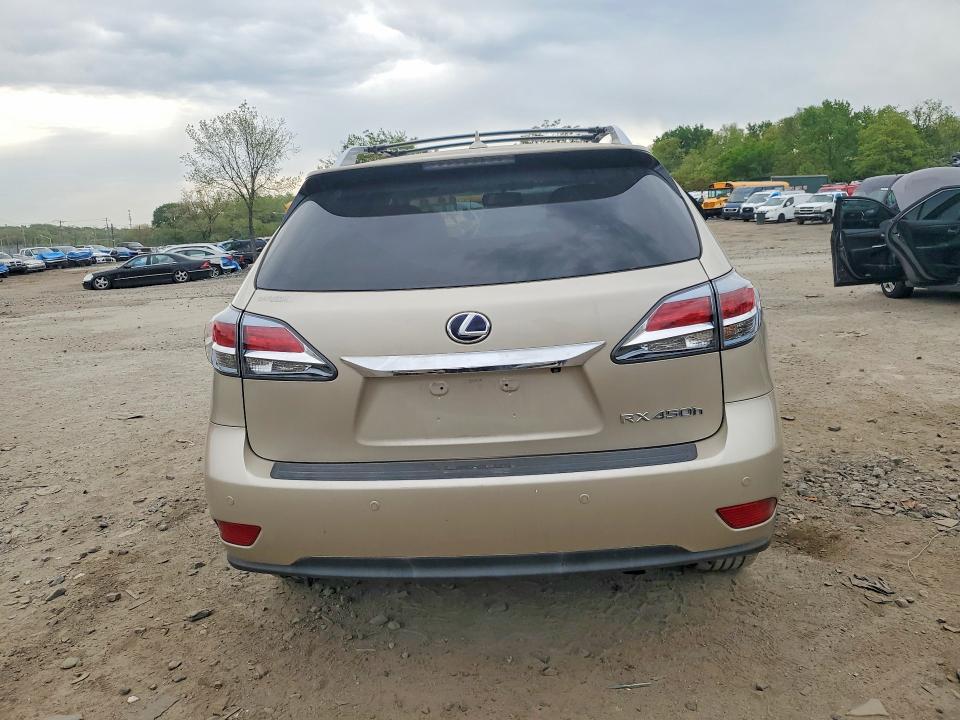 2013 Lexus Rx VIN JTJBC1BA1D2448928 COPART salvage auction — SIDE, Md - Cert Of Salvage > 75% Damage, sold $225 on 2026-06-30 (photo 6)