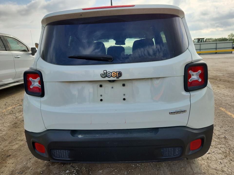 2017 Jeep Renegade VIN ZACCJABB3HPF37952 COPART salvage auction — FRONT END, Ks - Cert Of Title-Salvage, sold $1,000 on 2026-07-08 (photo 6)